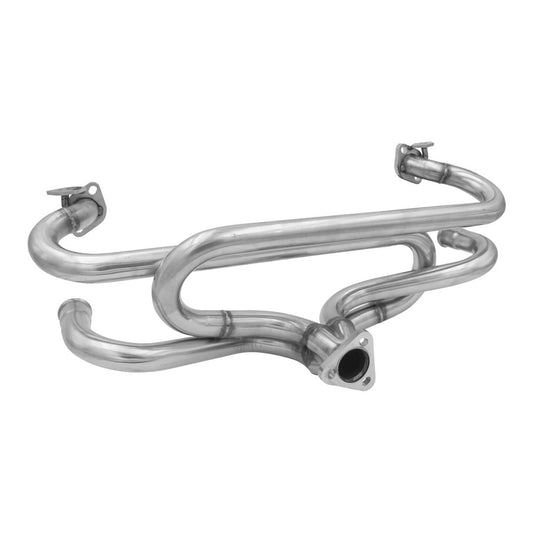 stainless steel sport header for vw beetle t1 t2 and karmann ghia 6 6250