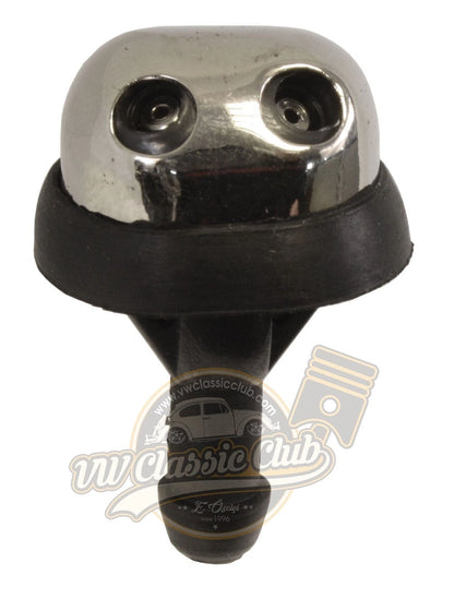 stainless steel windshield washer nozzle for vw beetle 1962 1967 25 2893 cc 1027