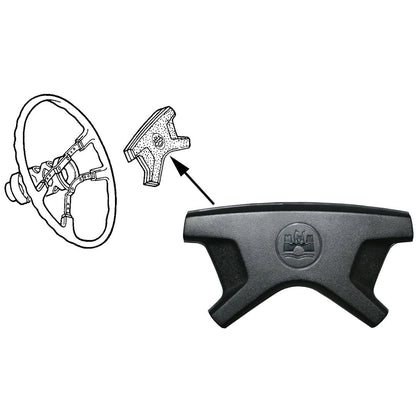 steering wheel horn button hub for vw super beetle karmann ghia type 3 3 3335