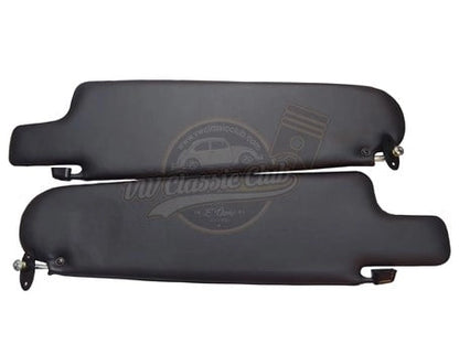 sun visor set black for vw t2 1968 1979 4 4552