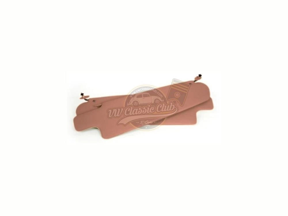 sun visor set brown for vw t2 transporter 1968 1979 4 4050