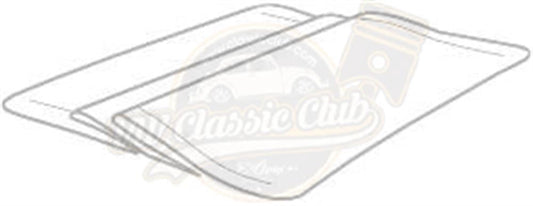 sunroof headliner white vinyl for vw beetle 1956 1963 25 3193