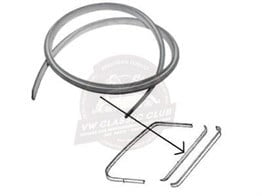sunroof seal rear for vw beetle 1200 1300 1302 1968 1977 25 3100