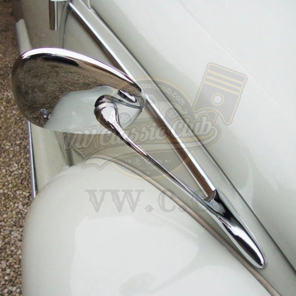 swan neck chrome side mirror set for vw beetle 1100 1300 1955 1971 25 2923
