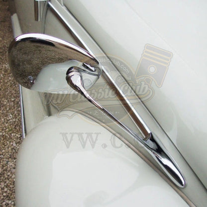 swan neck chrome side mirror set for vw beetle 1100 1300 1955 1971 25 2923