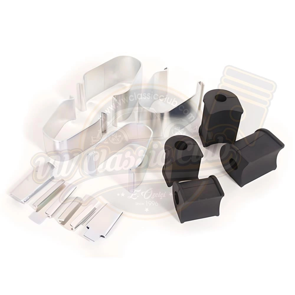 sway bar bushing and clamp kit for vw beetle 1966 1971 65 6518