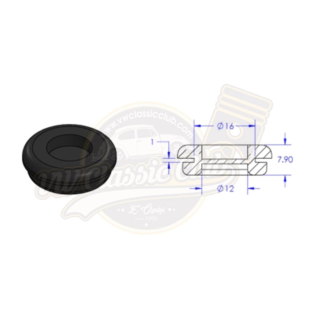 taillight and front turn signal gasket for vw beetle t1 and t2 transporter 3 351