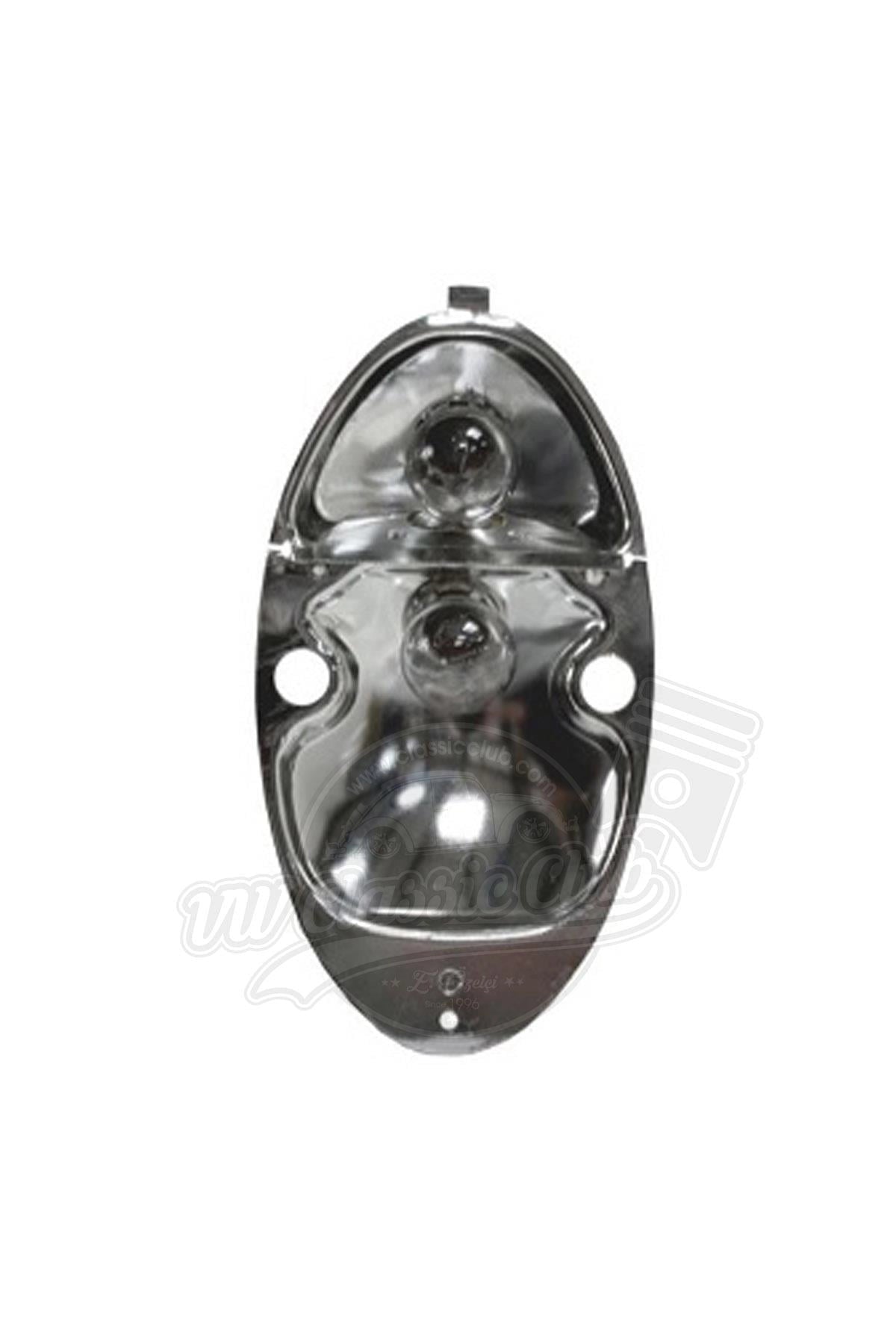 taillight bulb holder plate for vw beetle 1200 1962 1967 3 3300