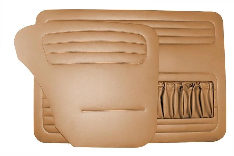 tan door panel set for vw beetle 1100 1200 1957 1964 4 4627