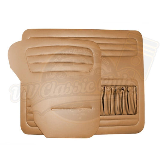 tan door panel set for vw beetle 1300 1965 1966 4 4715