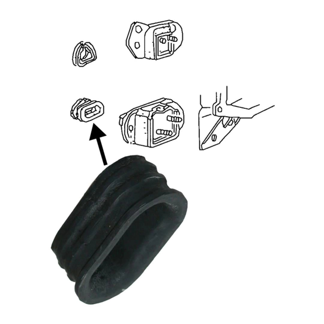 transmission mount rear rubber for vw beetle karmann ghia type 3 1961 1979 4 460