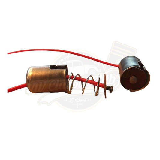 turn signal and brake light bulb socket for classic vw t1 t2 karmann beetle 3 35