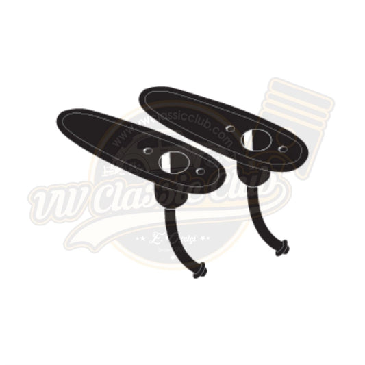 turn signal lens gasket pair for vw beetle 1100 1200 1958 1961 3 3344 q 2177