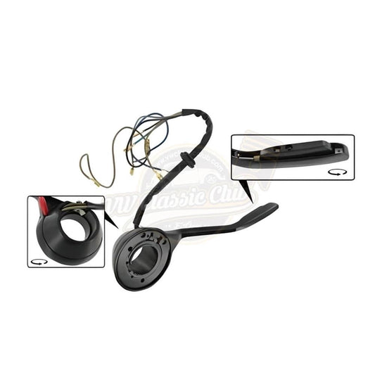turn signal switch with flasher for vw beetle 1100 1200 1955 1967 3 3044 f c