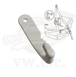 volkswagen t2 seat belt hook single 1968 1979 4 4797