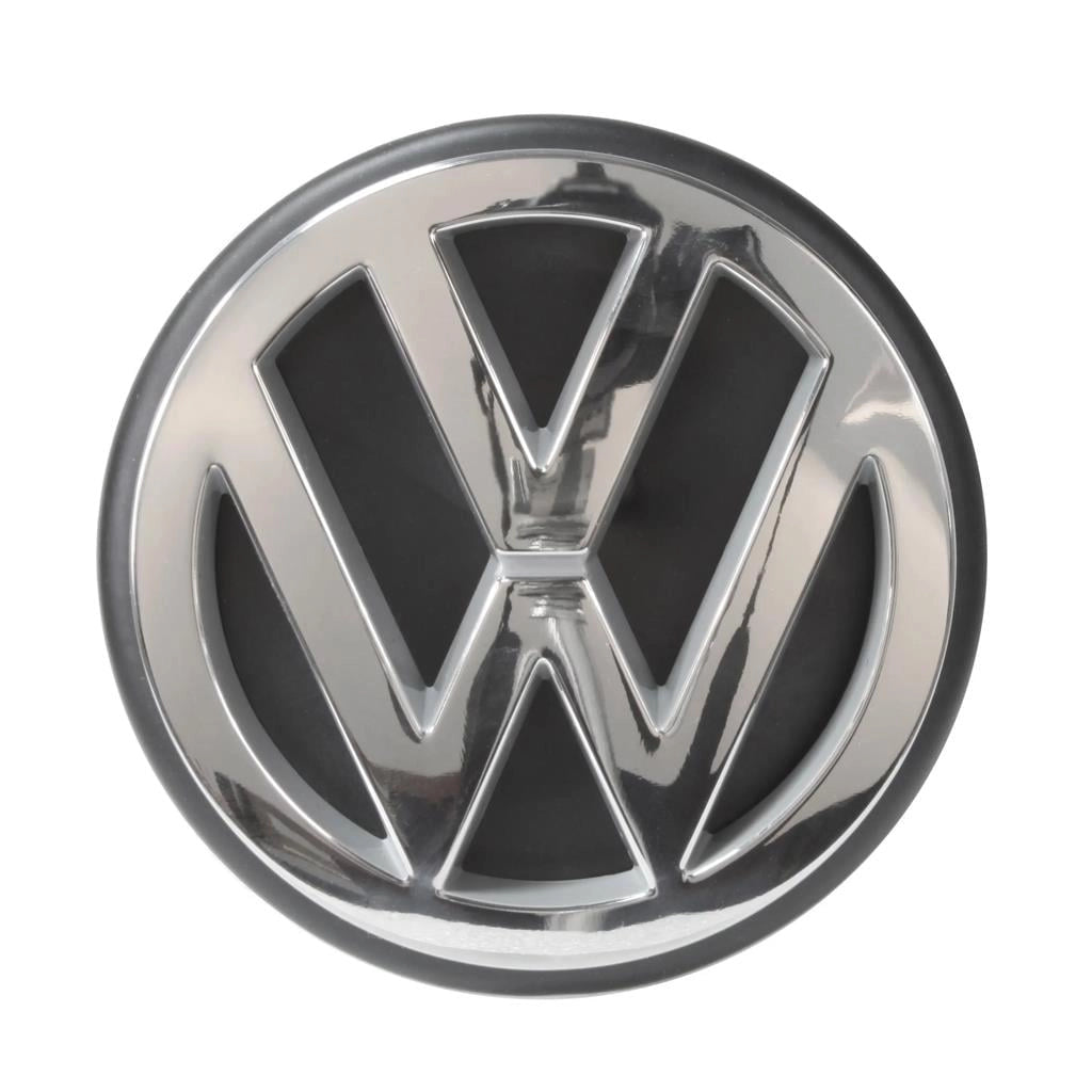 volkswagen t3 front grille emblem 100mm genuine vw classic parts 7 7020