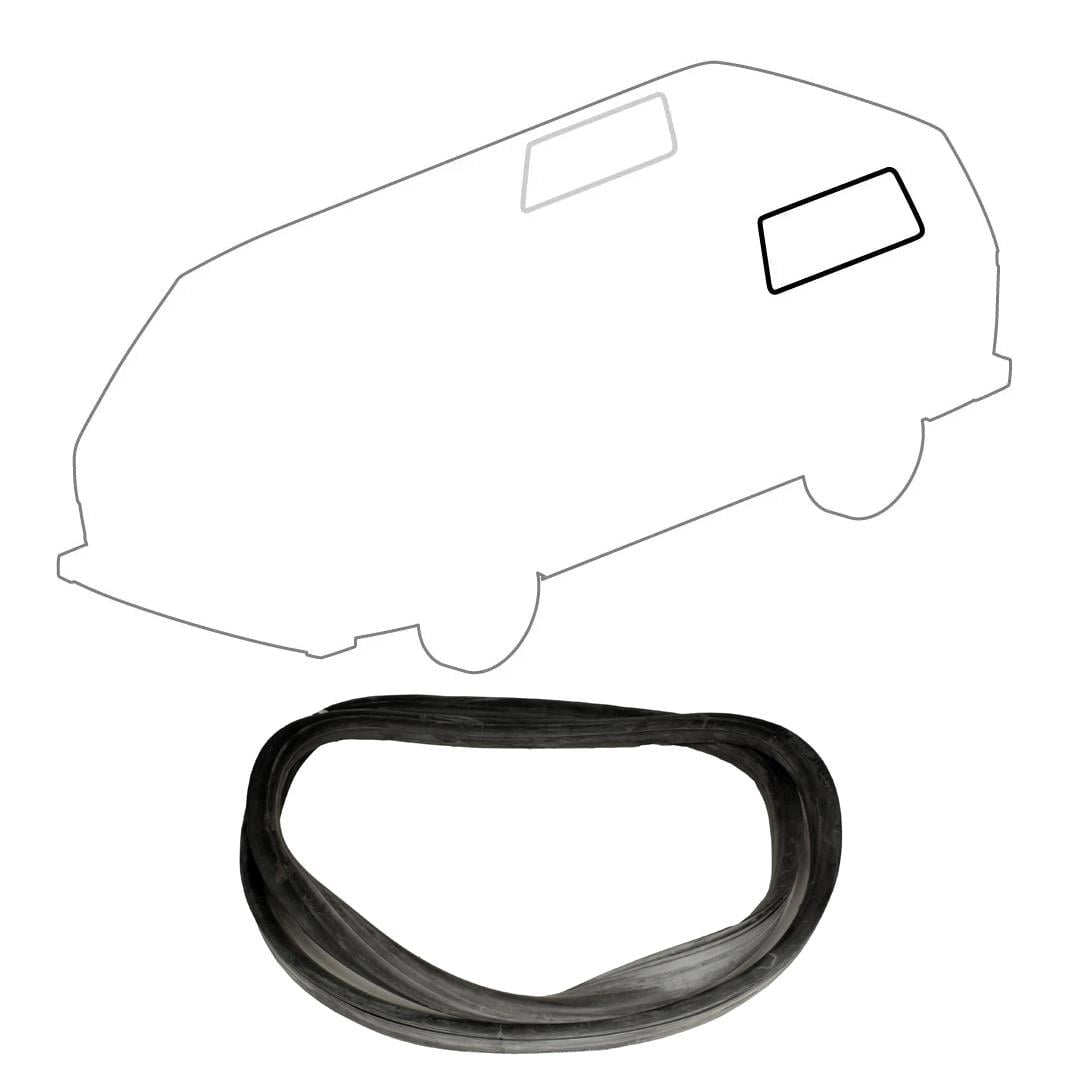 volkswagen t3 side window seal non chrome version 1980 1992 3 3213