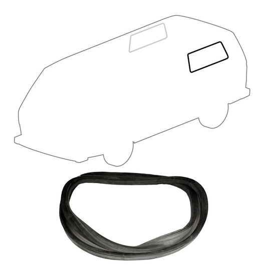 volkswagen t3 side window seal non chrome version 1980 1992 3 3213