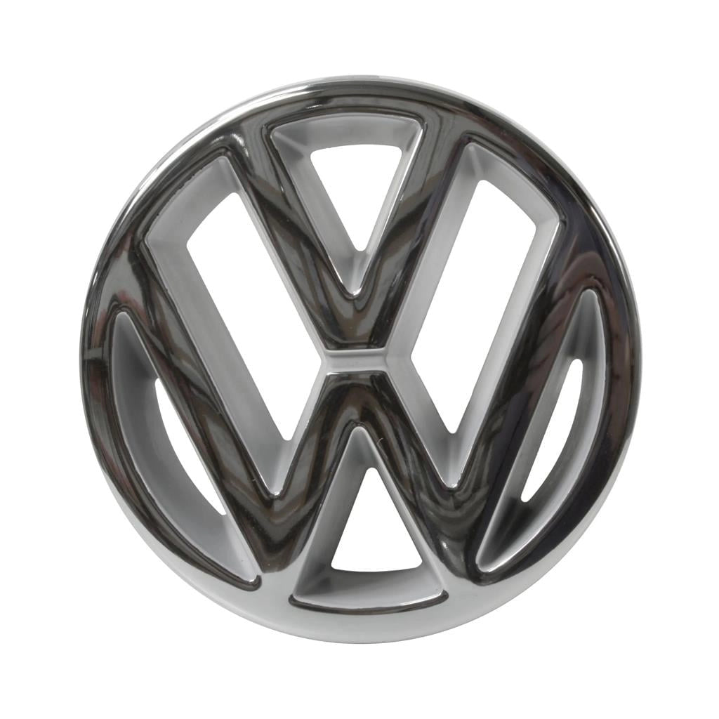 volkswagen t3 transporter front grille chrome emblem 125mm 7 7036