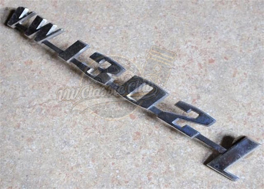 vw 1302 l rear engine lid emblem 1302 super beetle 2 2008