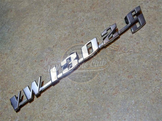 vw 1302s stainless steel emblem oem 113853687a 2 2012