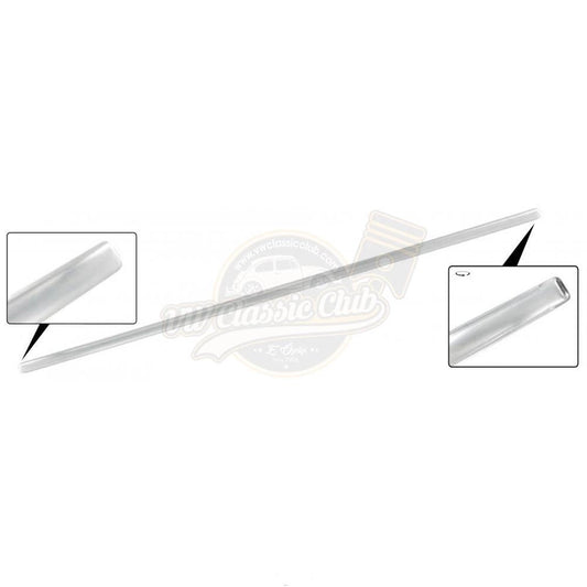 vw beetle 30mm polished aluminum rocker panel trim 1952 1966 25 2930