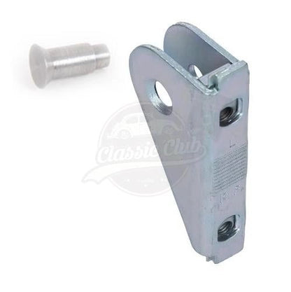 vw beetle cabriolet right rear quarter window hinge bracket 1965 1979 55 5762