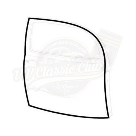 vw beetle door seal right 1300 1302 1303 1965 1979 25 2762