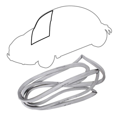 vw beetle left door seal rubber 1300 1303 1965 1979 25 2761