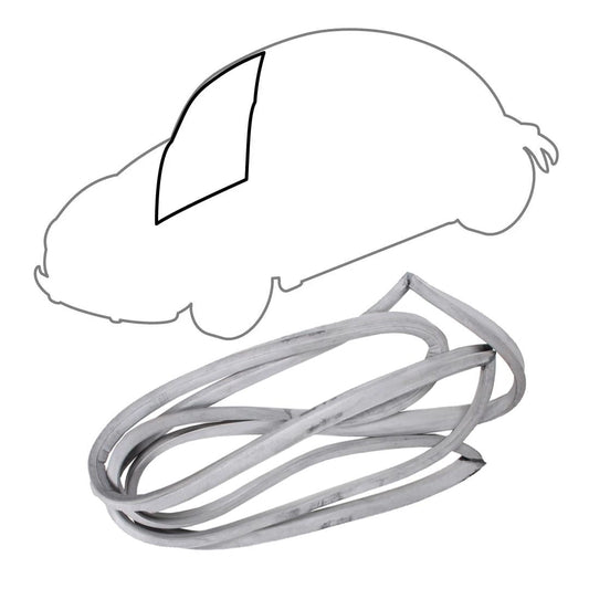 vw beetle left door seal rubber 1300 1303 1965 1979 25 2761