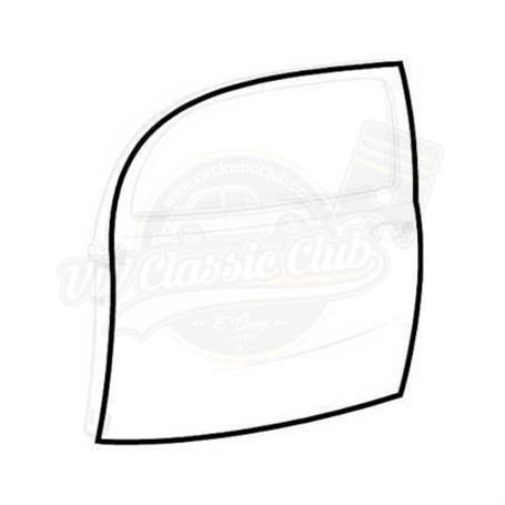 vw beetle left door seal rubber 1300 1303 1965 1979 25 2761
