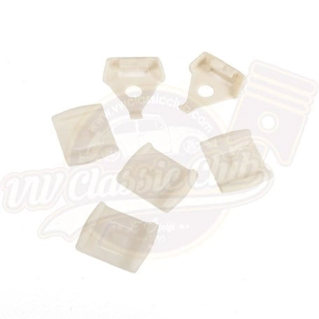 vw beetle seat rail clip set 111898213 1302 1303 1972 1975 4 4409
