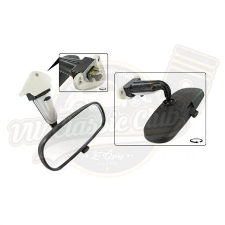 vw cabrio interior rearview mirror with light 4 4100