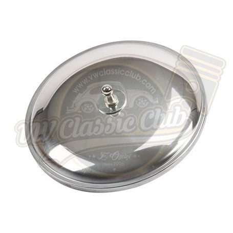 vw t1 oval side mirror polished stainless fits left or right 1953 1967 25 2625