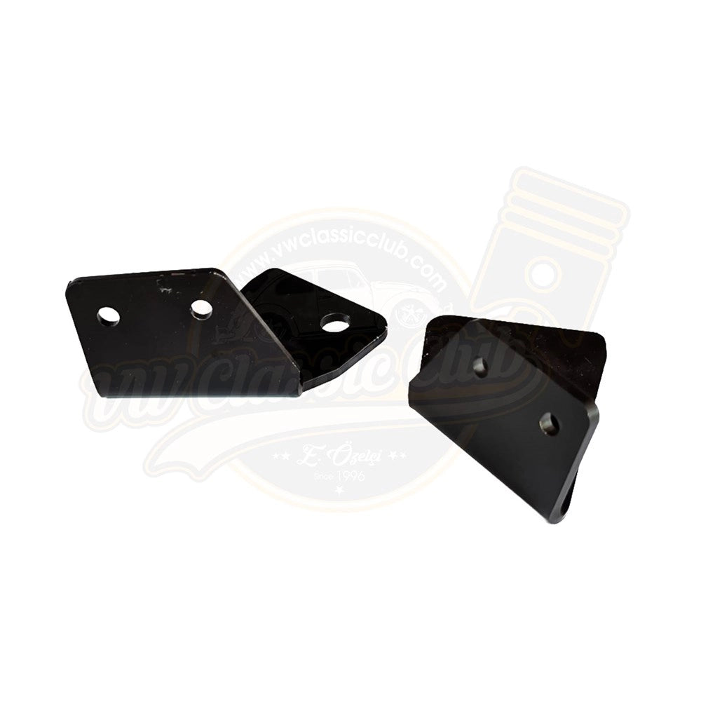 vw t1 t2 seat belt anchor mounting brackets set 4 4837