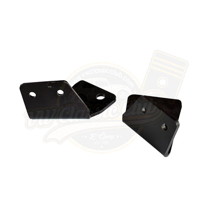vw t1 t2 seat belt anchor mounting brackets set 4 4837