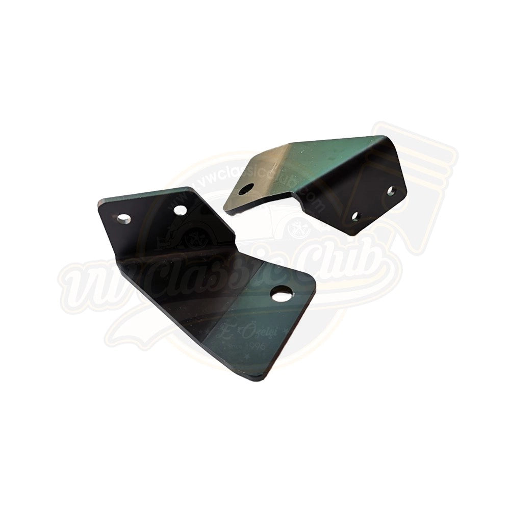 vw t1 t2 seat belt anchor mounting brackets set 4 4837
