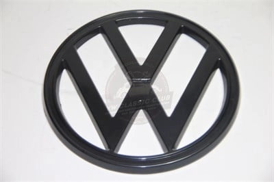 vw t2 black front emblem badge 1973 1979 25 2817 f d