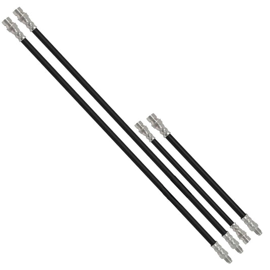 vw t2 brake hose set 1968 1970 6 6514