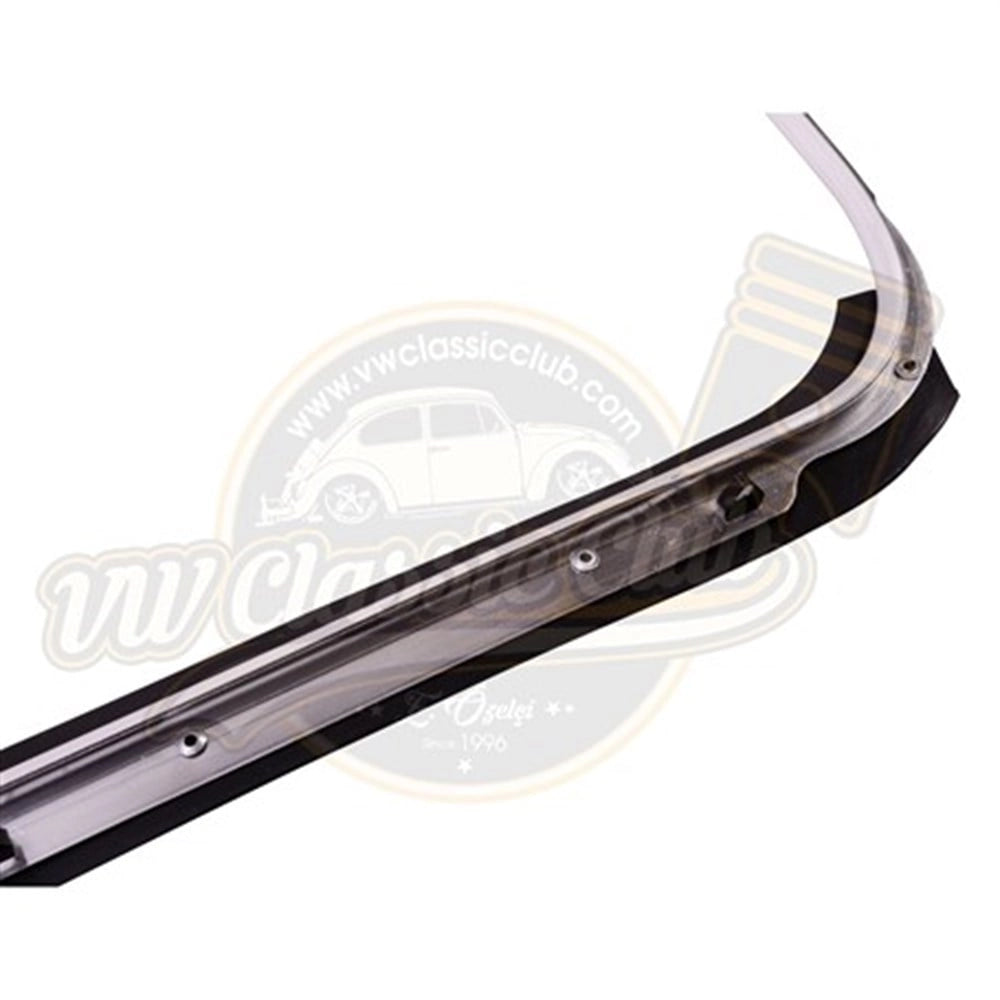 vw t2 chrome window frame trim set right left 1968 1979 25 2522