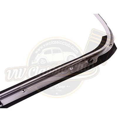 vw t2 chrome window frame trim set right left 1968 1979 25 2522