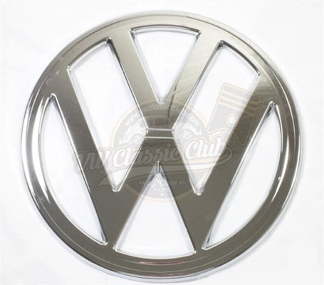 vw t2 early bay front emblem stainless steel 1968 1971 2 2100