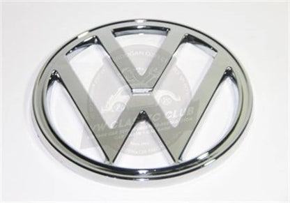 vw t2 front chrome emblem 1972 1979 2 2083