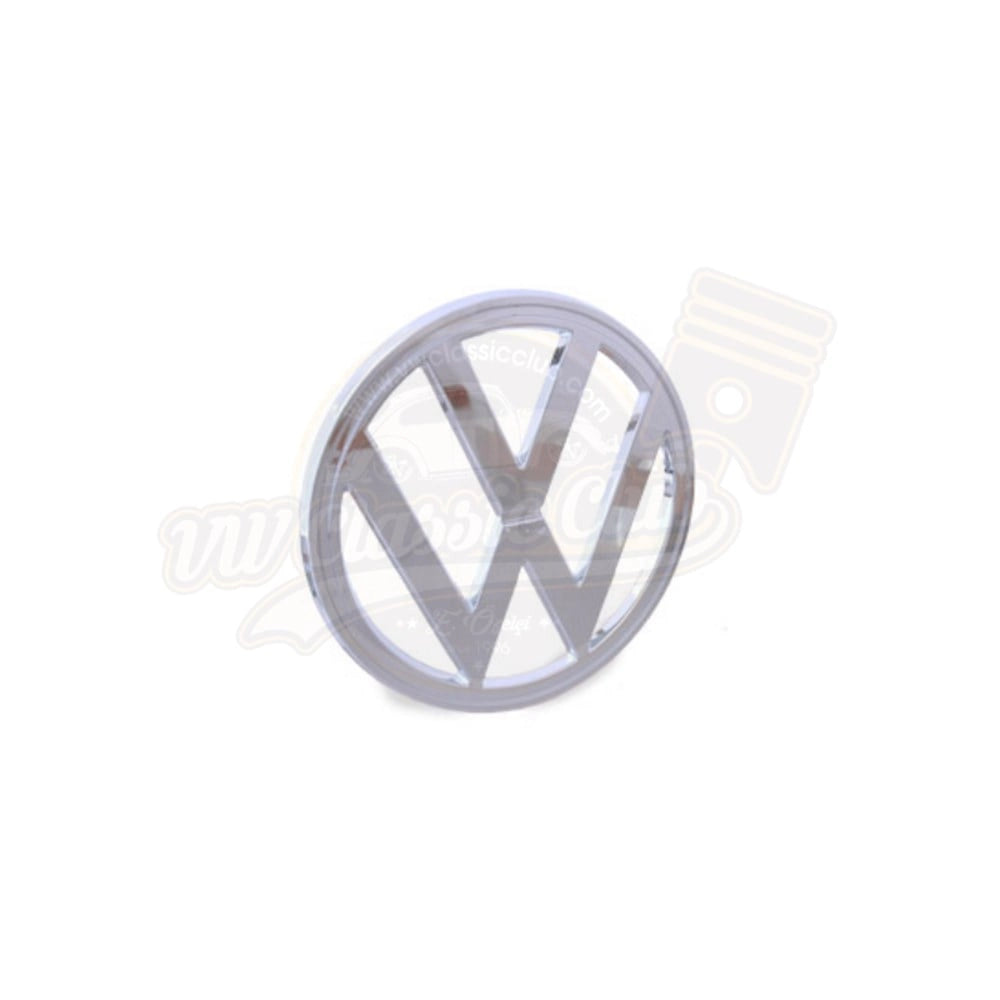 vw t2 front chrome emblem 1972 1979 2 2083