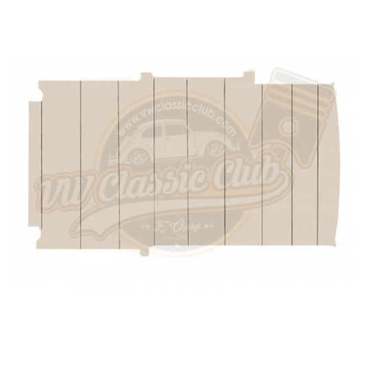 vw t2 headliner non perforated cream 1968 1979 4 4858