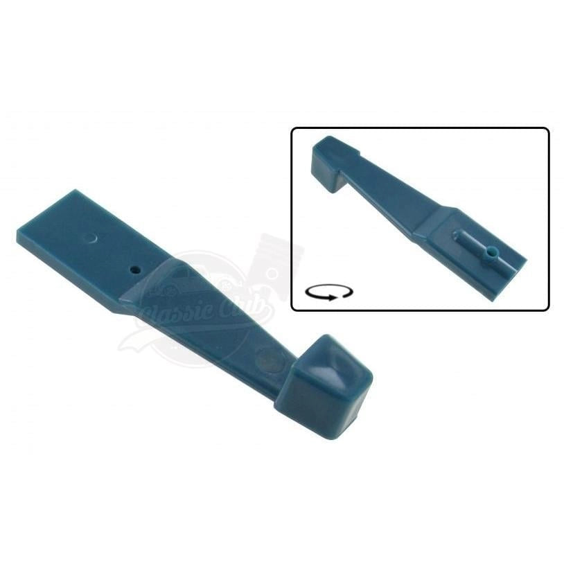 vw t2 heater ventilation control lever blue 1974 1979 4 4349 s 7164