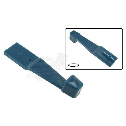 vw t2 heater ventilation control lever blue 1974 1979 4 4349 s 7164