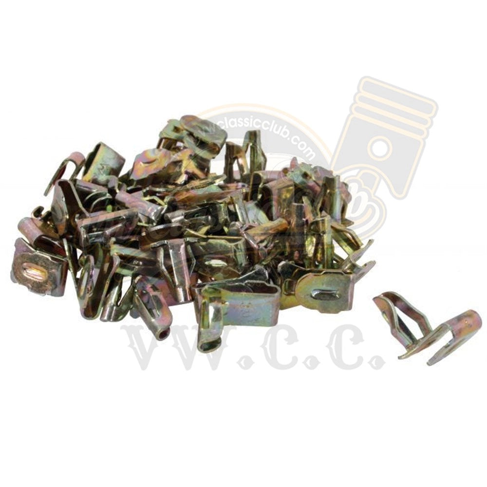 vw t2 interior door panel clip 6mm 1968 1979 4 4824 cc 1026