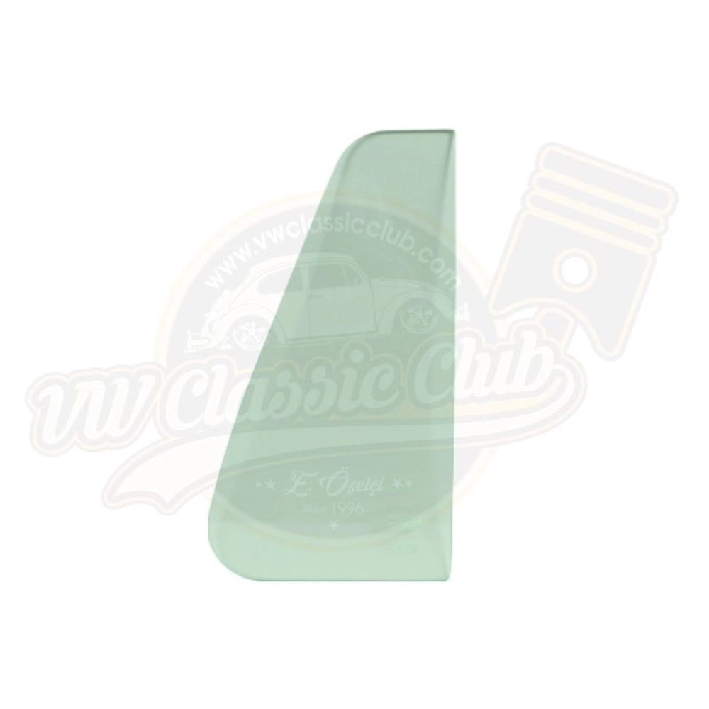 vw t2 left quarter window glass green tint 1968 1979 25 3124