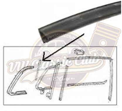vw t2 quarter window post seal 1968 1979 25 2562